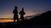 First runners reach the finish in the annual Death Valley ultramarathon called the world’s toughest