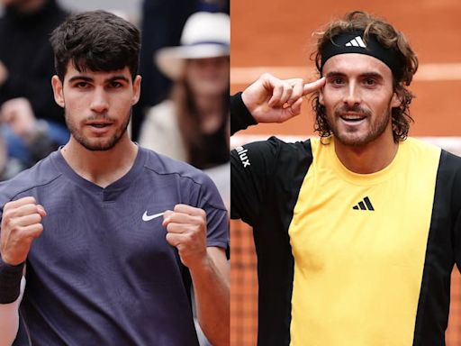 Carlos Alcaraz vs. Stefanos Tsitsipas, en vivo: cómo ver online el partido de Roland Garros 2024