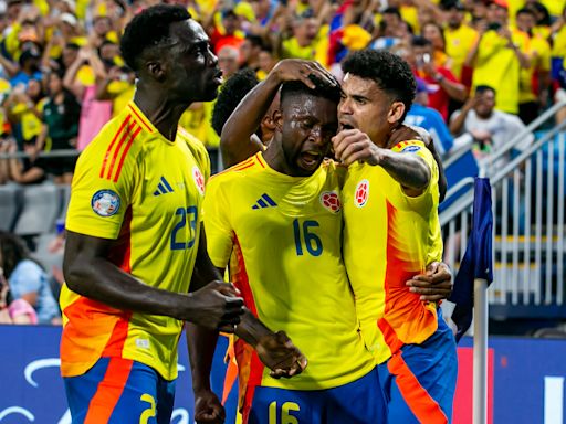 Copa América: Colombia upends Uruguay a man down in tense semifinal that ends in violence