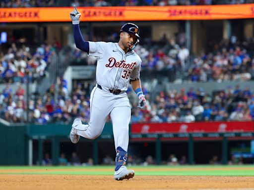 Detroit Tigers' Justyn-Henry Malloy hits first MLB home run in 9-1 loss to Texas Rangers