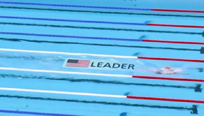 Olympics Fans in Awe of Katie Ledecky's Massive Lead in 1500m Swimming Race