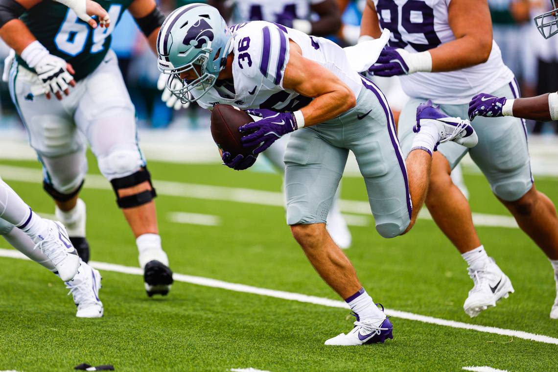 Jack Fabris emerges as unlikely hero for Kansas State with touchdown against Tulane