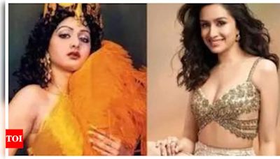 Shraddha Kapoor channels Sridevi's elegance in her latest photoshoot | Hindi Movie News - Times of India