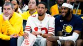 Tyrese Haliburton cheering on Iowa State friend Brock Purdy as he reaches the Super Bowl