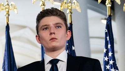 Barron Trump, 18, won’t be serving as a Florida delegate to the Republican convention after all