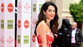 Amal Clooney Stunned in a Red Floral Strapless Dress at the 2022 Prince’s Trust Awards