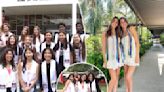 14 sets of twins and one set of triplets graduate from the same high school class