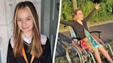 Teen left wheelchair-bound by 'suicide disease' after severe pain and weight loss