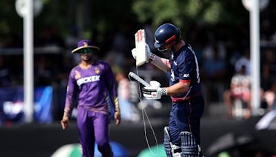 Watch: Andre Russell Breaks Travis Head's Bat in 2 Halves with a Fiery Delivery - News18