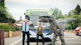 Daily dinosaur shows begin at M&D's Scotland's Theme Park