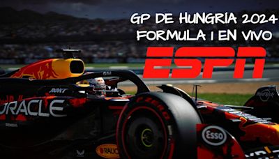 ESPN EN VIVO: cómo ver Gran Premio de Hungría 2024 GRATIS por TV y Online