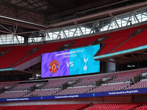 Women's FA Cup final LIVE! Manchester United vs Tottenham match stream, latest team news, lineups, TV today