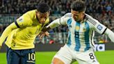 Ecuador no consolidó un goleador en partidos contra Argentina