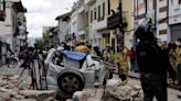 Earthquake rocks Ecuador killing at least 15 and causing widespread damage