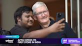 Apple craze draws long queues at opening of first India store