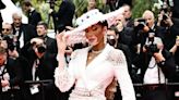 Winnie Harlow Was a Pearl-Clad Cowgirl on the Cannes Red Carpet