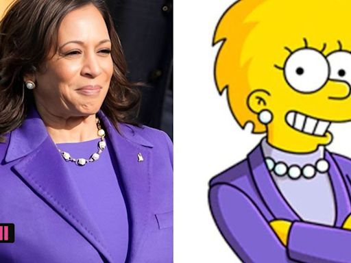 Kamala Harris y Lisa Simpson, ¿predicción o coincidencia?