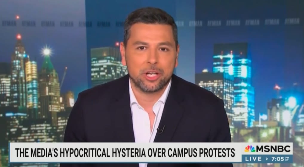‘Absolute Hysteria’: MSNBC Host Hammers Media — Including Morning Joe — For Fixation on College Protests ‘As Gaza’s Entire Education...