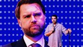 J.D. Vance Pounded Beers and Told Me Trump Threatens America: Comedian