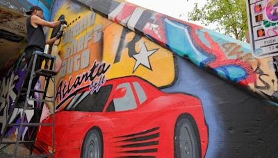 Grand Theft Auto: Atlanta style | Krog Street Tunnel pays homage to iconic game, city