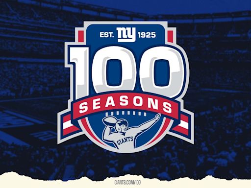 NY Giants at 100: Celebration of 100th season in NFL kicks off with nod to tradition