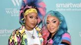 Da Brat and Jesseca Dupart are "overwhelmed with love" after welcoming a perfect baby boy