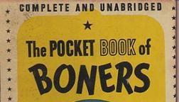 The Pocket Book of Boners by Dr. Suess