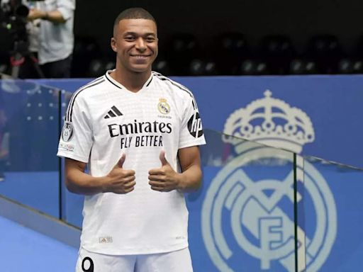 'I will give my all,' says Kylian Mbappe at Real Madrid unveiling | Football News - Times of India