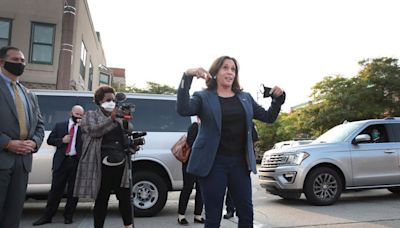 'Kicking the felon out of the race': Dems are obsessed with Kamala Harris' sneakers