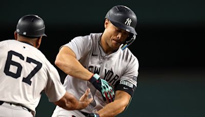 Yankees celebrate Giancarlo Stanton after another 25-homer season: ‘One of the best sluggers of my generation’