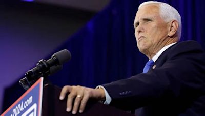 Mike Pence asegura que no votará por Trump en las próximas elecciones : "No debería ser una sorpresa"