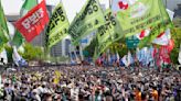 AP PHOTOS: Workers rule the streets on May Day