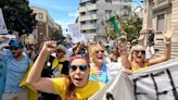 Protesters take to streets in Tenerife & demand freeze on holidaymakers