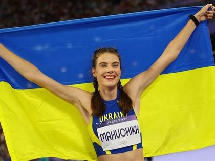 烏克蘭女子跳高穿金戴銅 馬胡奇克輕鬆取勝