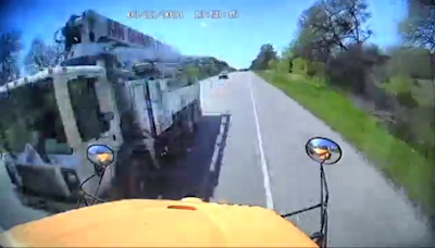 Texas school bus crash: Hays CISD releases dash cam video