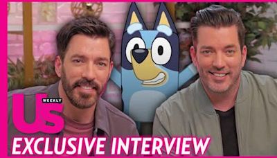 Drew Scott Uses 'Bluey' to Explain Jonathan's Role With Zooey Deschanel's Kids