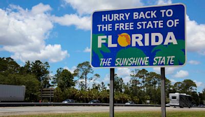 ‘Free State of Florida’ welcome signs touting DeSantis motto cost $60K