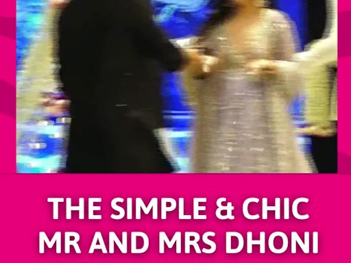 MS Dhoni & Sakshi Dhoni's Grand Entrance At Antilia For Anant-Radhika's Shiv-Shakti Puja - Times of India Videos