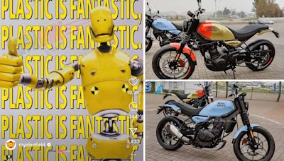 Royal Enfield Says Plastic Is Fantastic - Trolls Rival Brands In Guerrilla 450 Teaser