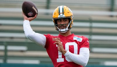 Packers QB Jordan Love at OTAs while looking for new contract