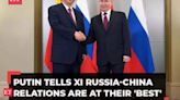 Putin tells Xi: 'Russia-China relations in best period in history'