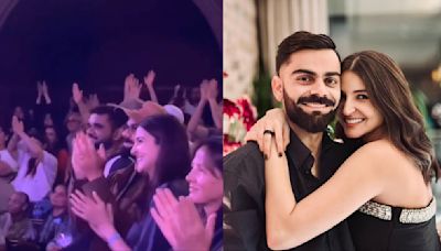 Anushka Sharma and Virat Kohli radiate joy at Krishna Das’ kirtan in London. Watch