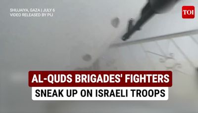 ... In One Attack; Dramatic Footage Of Al-Quds Fighters Vs IDF Combat | International - Times of India Videos