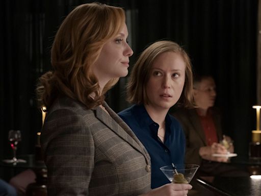 Hannah Einbinder Says Christina Hendricks Is a 'National Treasure' After Their Spicy “Hacks” Episode Together