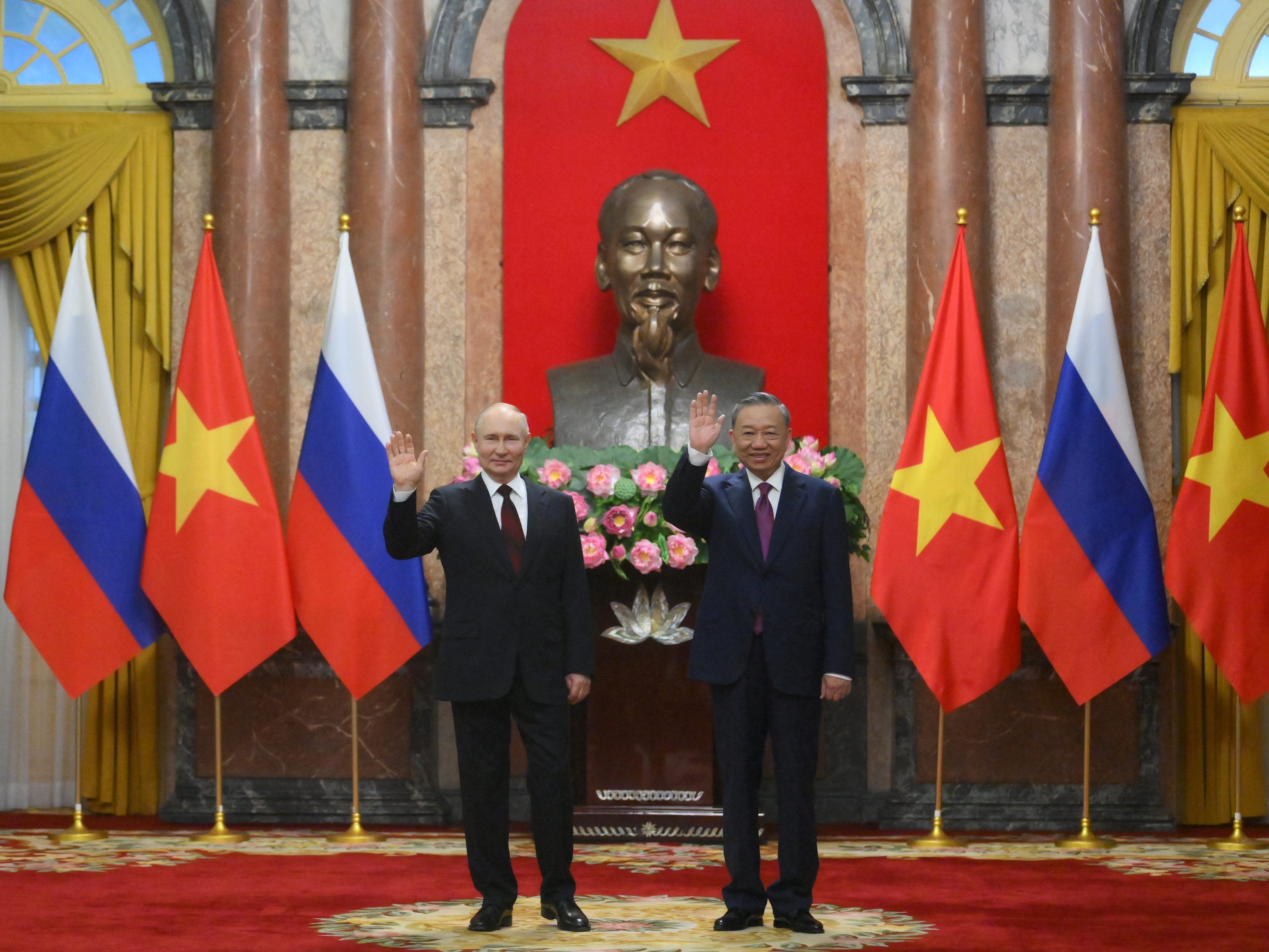 Supply chain hotspot Vietnam rolled out the red carpet for Putin, and the US is trying to act cool