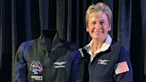 Axiom astronaut Peggy Whitson hangs up her flight suit — on public display