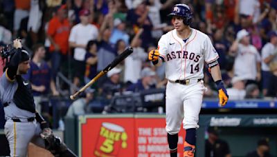 Valdez strikes out 10, Dubón hits a 2-run homer, and Astros come back for 5-4 win over Pirates