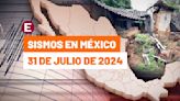 Sismo hoy 31 julio 2024 México. Últimas noticias temblores, microsismos