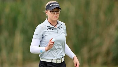 Behind hot putter, Brooke Henderson flies up leaderboard at weather-delayed Chevron