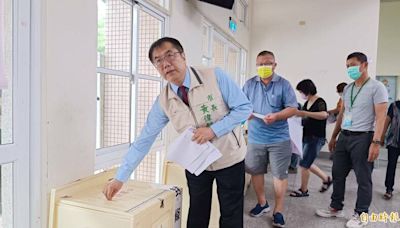 民進黨台南市黨部主委改選 黃偉哲估投票率可望超過7成